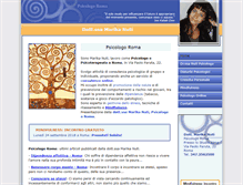 Tablet Screenshot of marika-psicologia.it